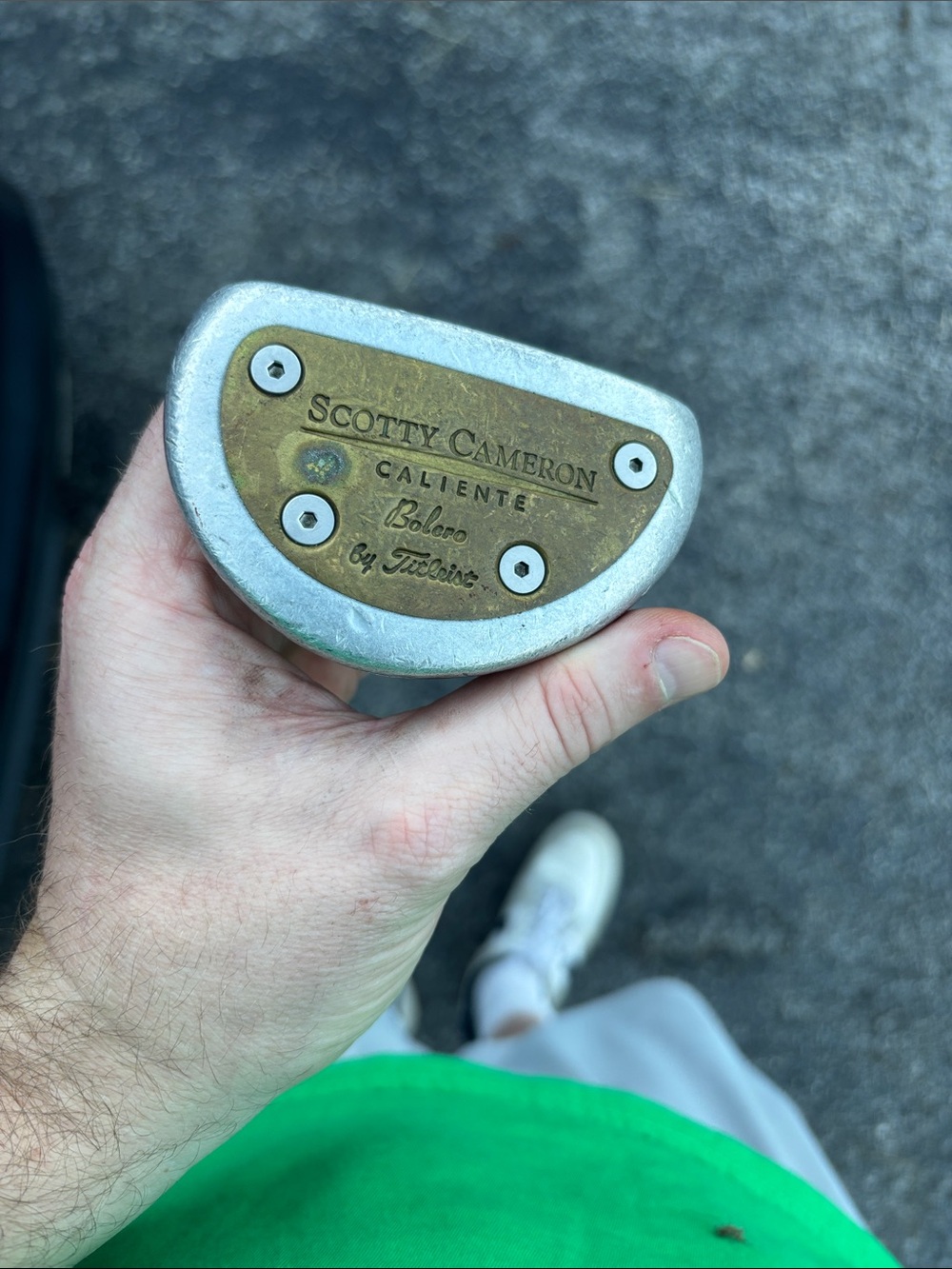 Scotty Cameron Bolero Caliente Putter Silver & Gold Accent